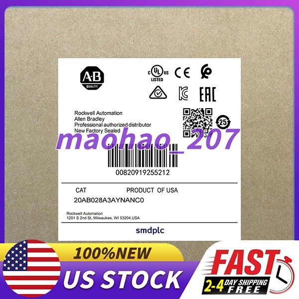 Электропривод Allen-Bradley 20AB028A3AYNANC0