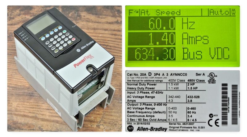 Частотный преобразователь Allen-Bradley 20AD3P4A3AYNNCC0