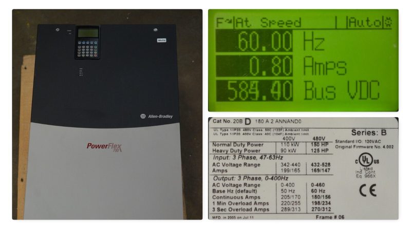 Частотный преобразователь Allen-Bradley 20BD180A2ANNAND0