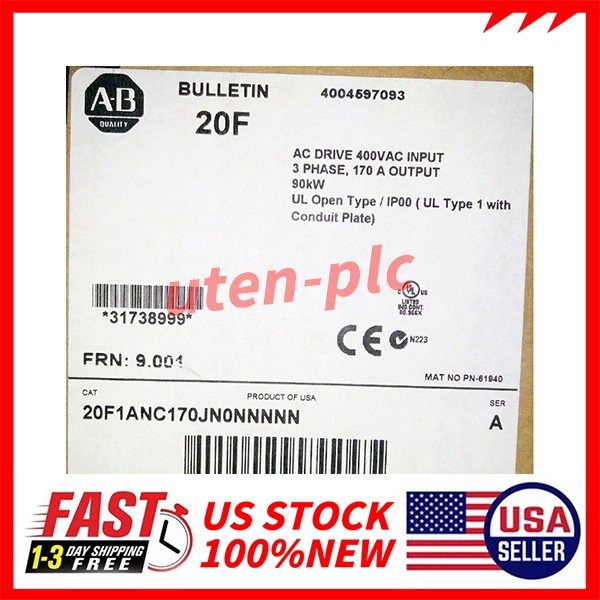 Частотный преобразователь Allen-Bradley 20F1ANC170JN0NNNNN