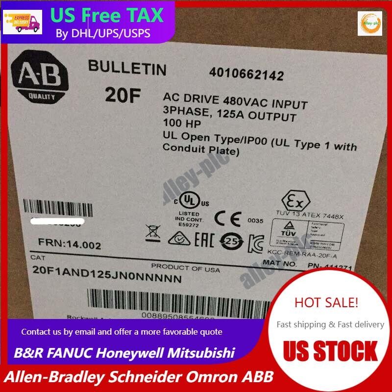 Частотный преобразователь Allen-Bradley 20F1AND125JN0NNNNN