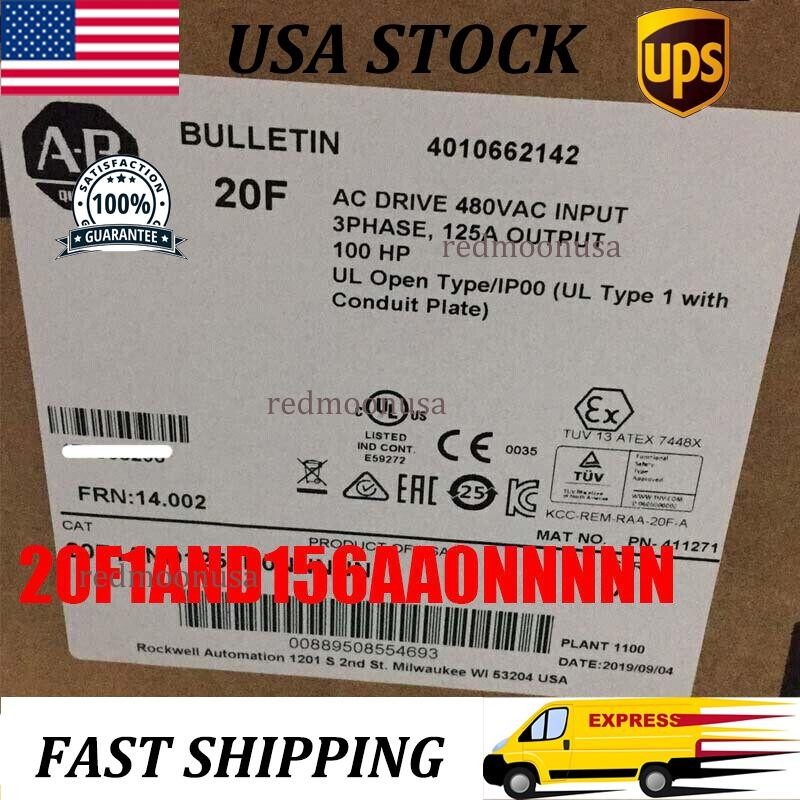 Частотный преобразователь Allen-Bradley 20F1AND156AA0NNNNN