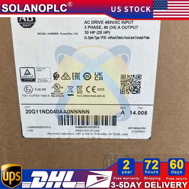 Частотный преобразователь Allen-Bradley 20G11ND040AA0NNNNN