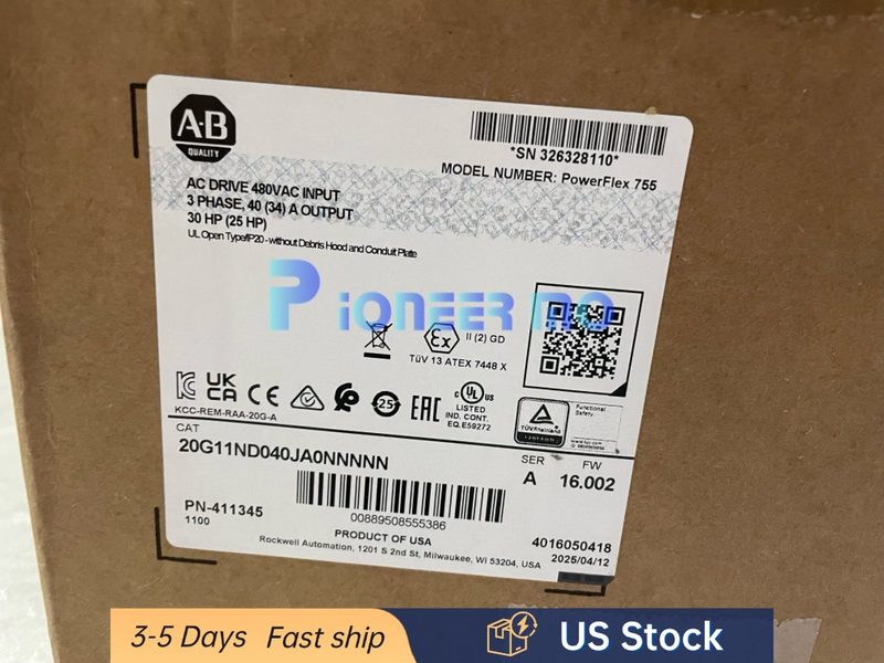 Частотный преобразователь Allen-Bradley 20G11ND040JA0