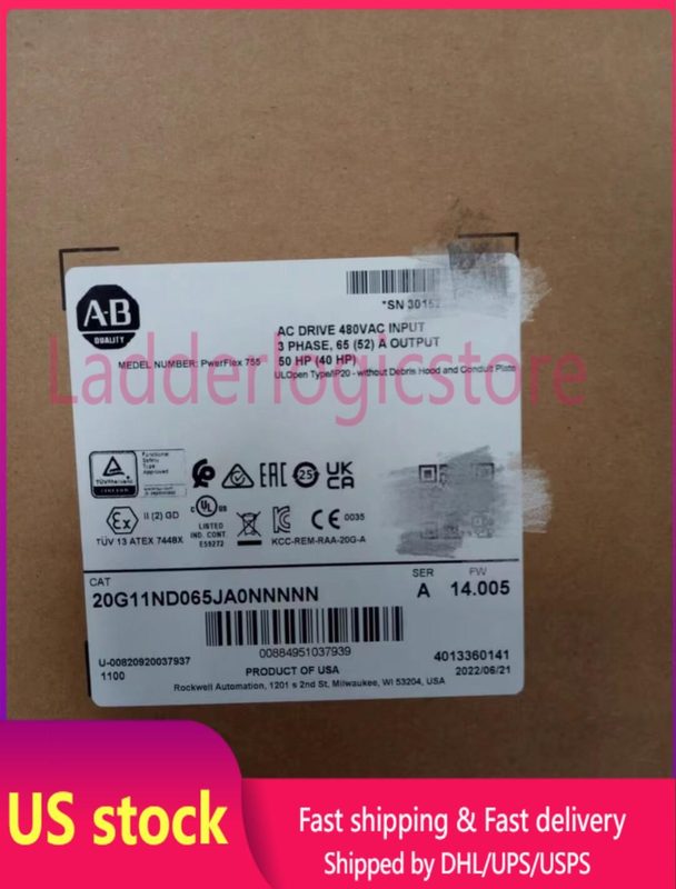 Частотный преобразователь Allen-Bradley 20G11ND065JA0NNNNN