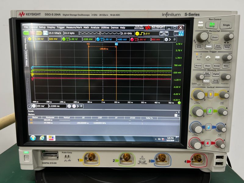 Осциллограф Keysight 20GSA/S