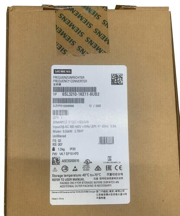 Частотный преобразователь Siemens 210-1KE11-8UB2