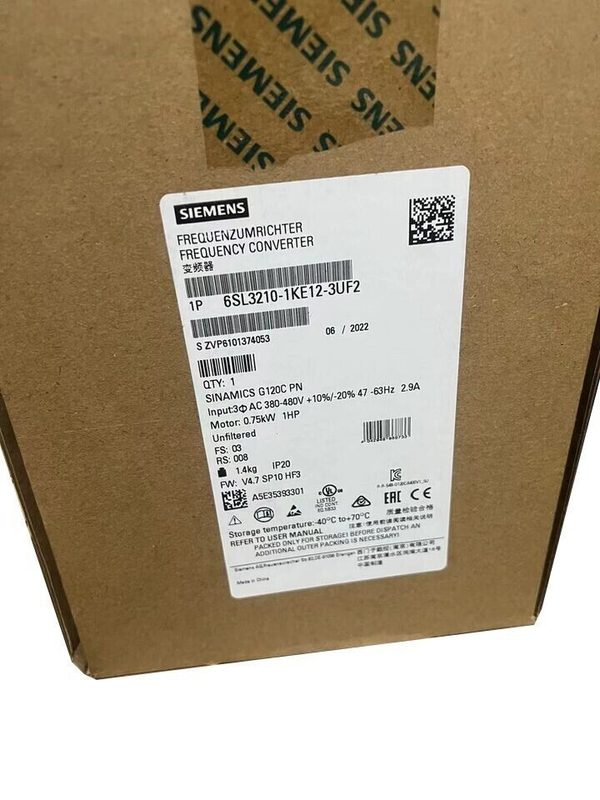 Частотный преобразователь Siemens 210-1KE12-3UF2