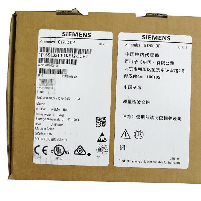 Частотный преобразователь Siemens 210-1KE12-3UP2