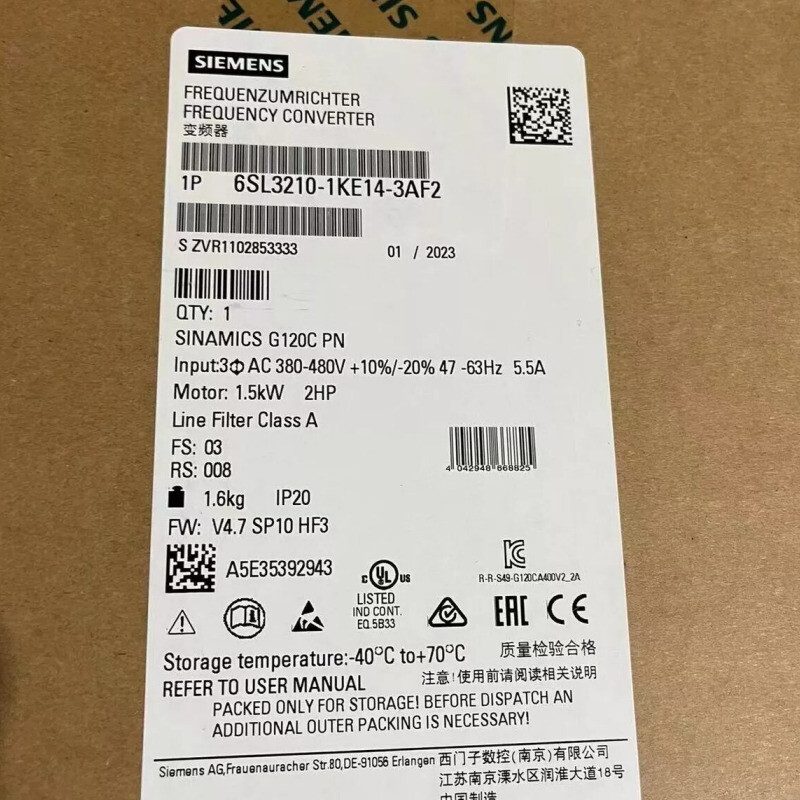 Частотный преобразователь Siemens 210-1KE14-3AF2