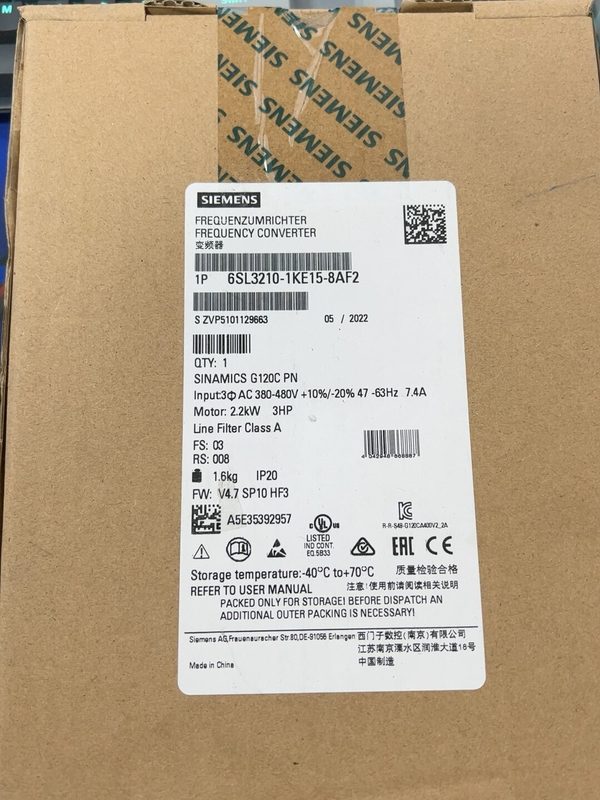 Частотный преобразователь Siemens 210-1KE15-8AF2