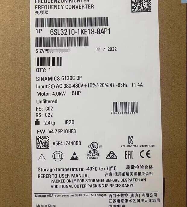 Частотный преобразователь Siemens 210-1KE18-8AP1