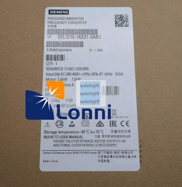Частотный преобразователь Siemens 210-1KE21-3AB1
