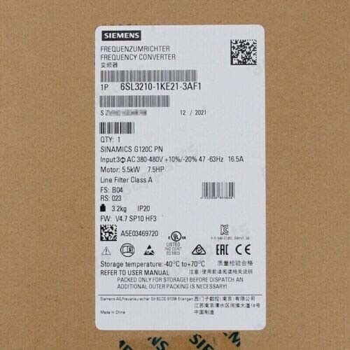 Частотный преобразователь Siemens 210-1KE21-3AF1