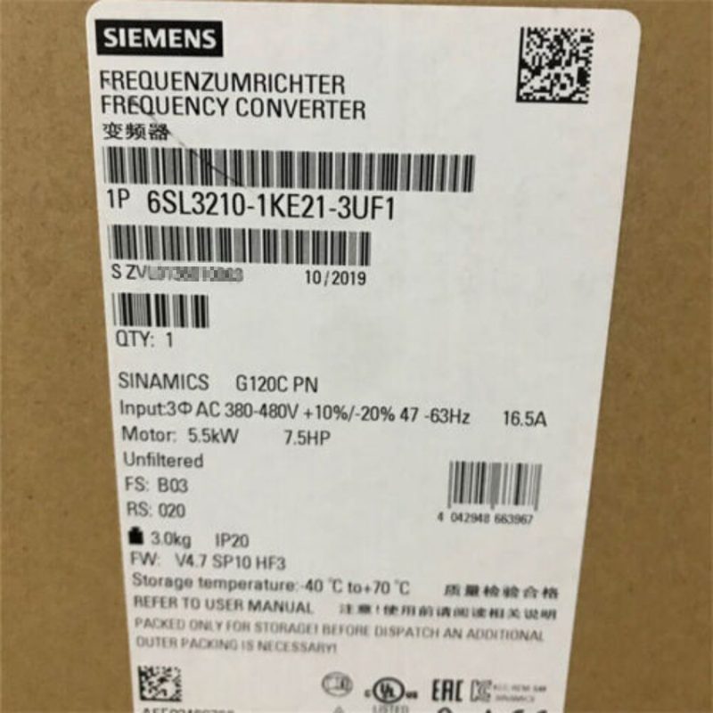 Частотный преобразователь Siemens 210-1KE21-3UF1