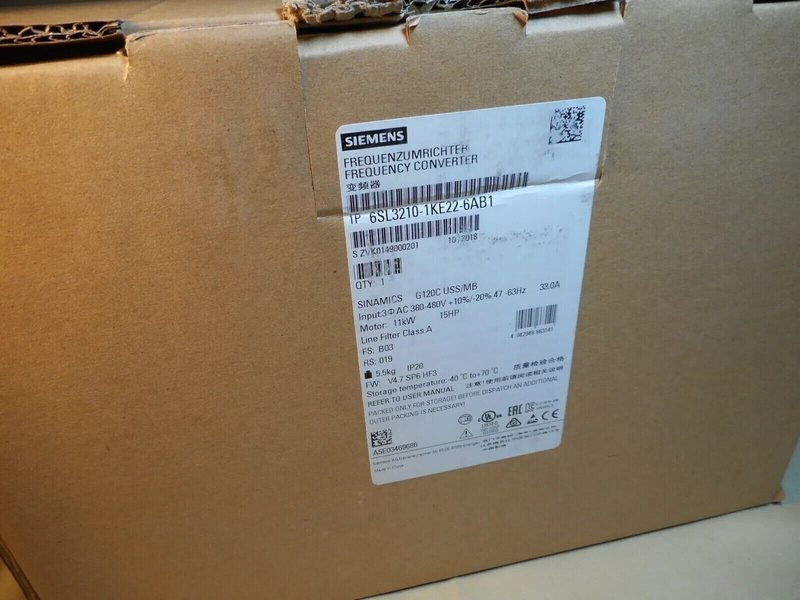 Частотный преобразователь Siemens 210-1KE22-6AB1