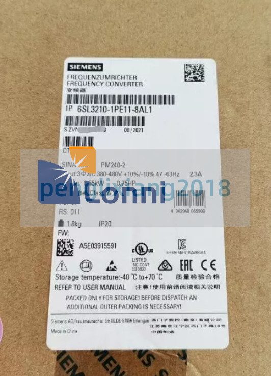 Частотный преобразователь Siemens 210-1PE11-8AL1