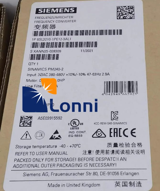 Частотный преобразователь Siemens 210-1PE12-3AL1