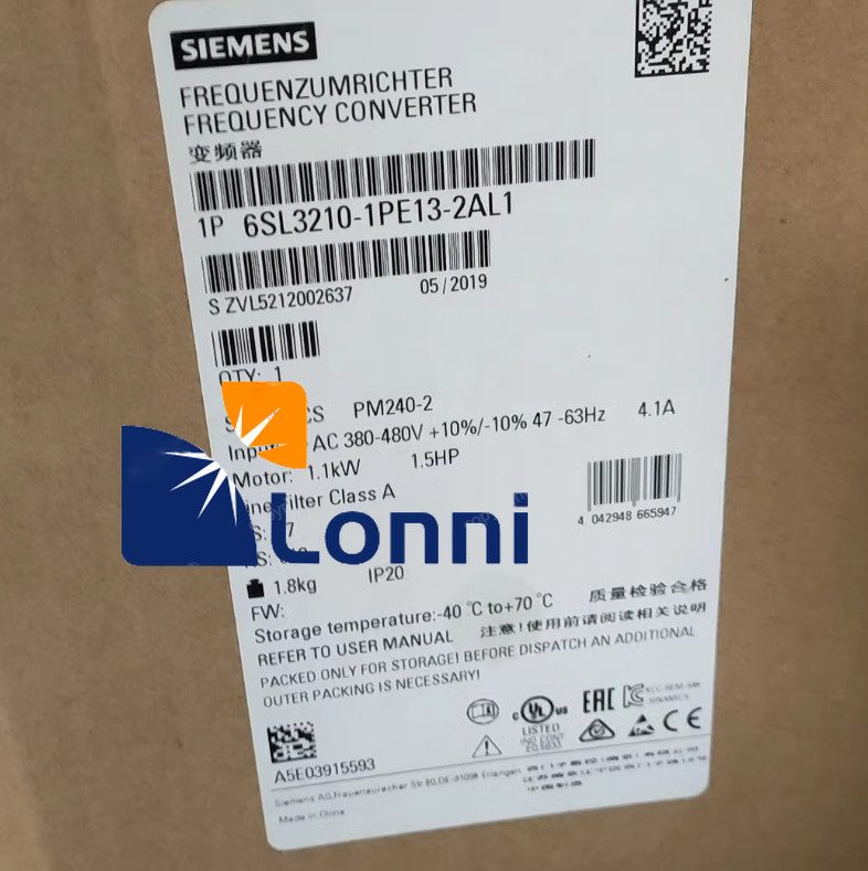 Частотный преобразователь Siemens 210-1PE13-2AL1