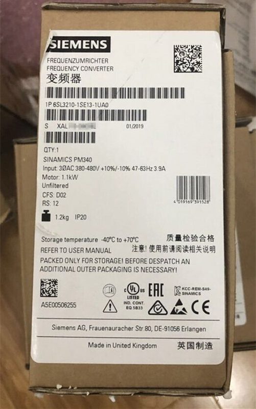 Частотный преобразователь Siemens 210-1SE13-1UA0
