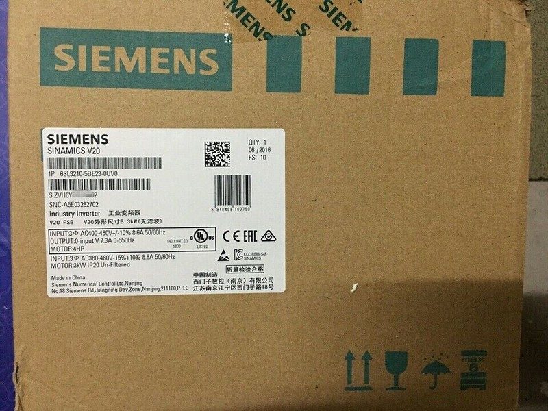 Частотный преобразователь Siemens 210-5BE23-0UV0