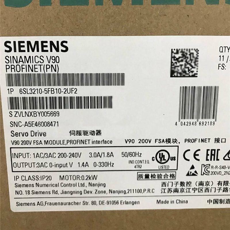 Частотный преобразователь Siemens 210-5FB10-2UF2