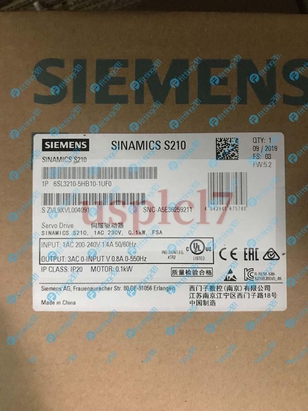 Частотный преобразователь Siemens 210-5HB10-1UF0