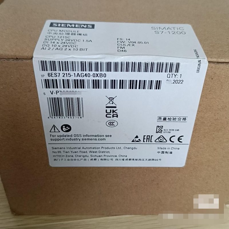 ПЛК Siemens 215-1AG40-0XB0