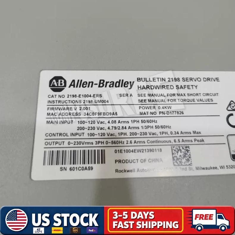 Сервопривод Allen-Bradley 2198-E1004-ERS