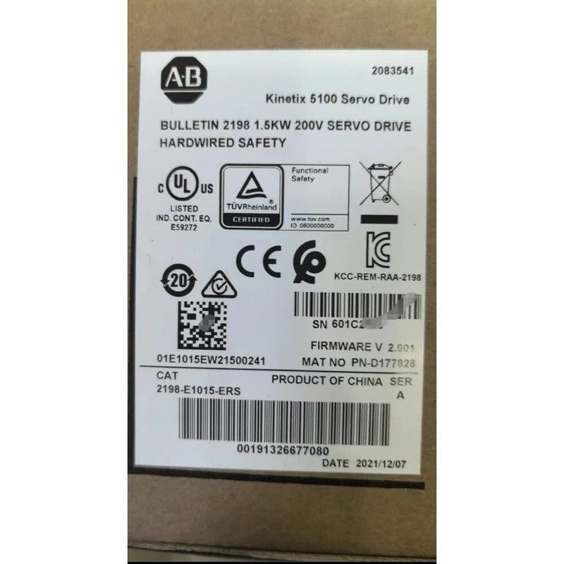 Сервопривод Allen-Bradley 2198-E1015-ERS