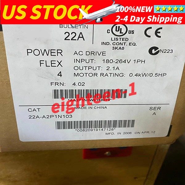 Частотный преобразователь Allen-Bradley 22A-A2P1N103
