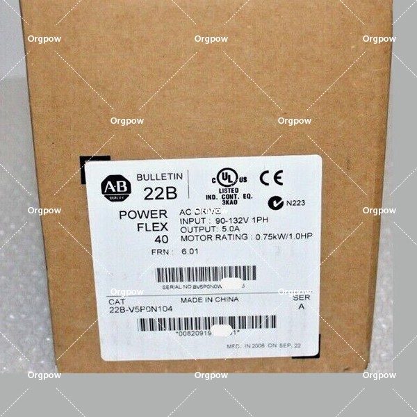 Частотный преобразователь Allen-Bradley 22B-V5P0N104