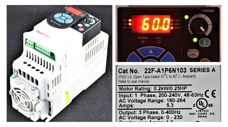 Частотный преобразователь Allen-Bradley 22F-A1P6N103