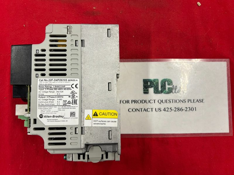 Частотный преобразователь Allen-Bradley 22F-D4P2N103