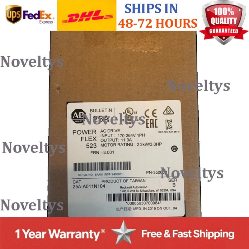Частотный преобразователь Allen-Bradley 25A-A011N104