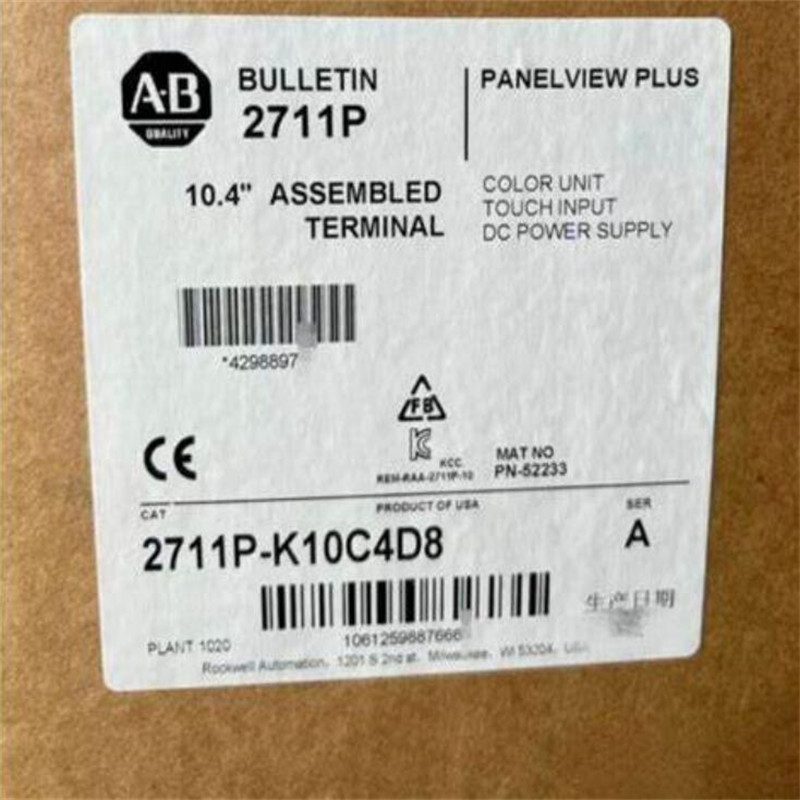 Панель оператора Allen-Bradley 2711P-K10C4A8
