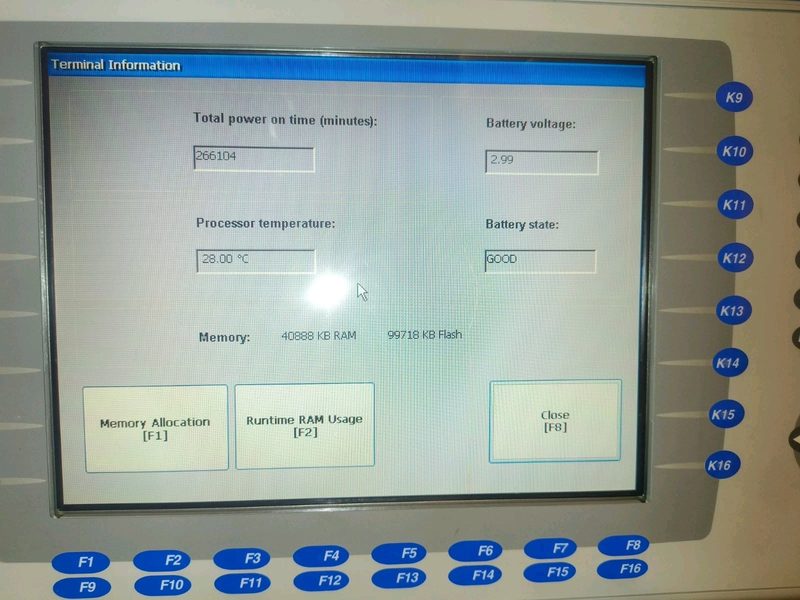 Панель оператора Allen-Bradley 2711P-K10C4D1