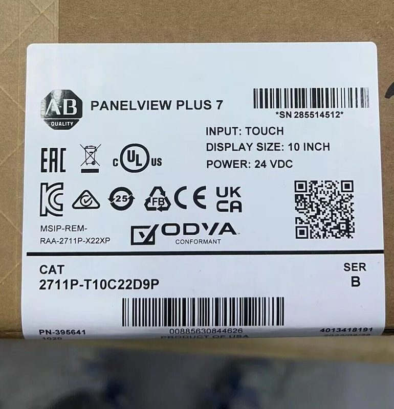 Панель оператора Allen-Bradley 2711P-T10C22D9PANELVIEW