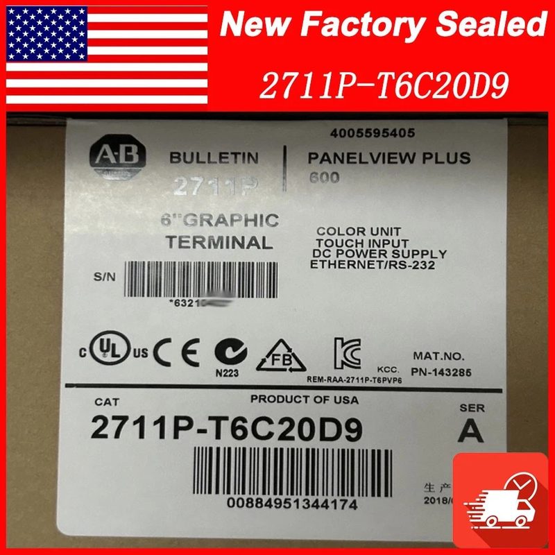 Панель оператора Allen-Bradley 2711P-T6C20D9