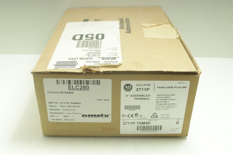 Панель оператора Allen-Bradley 2711P-T6M5D