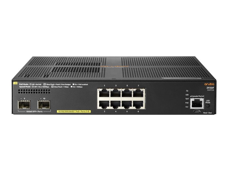Коммутатор HPE 2930F-8G