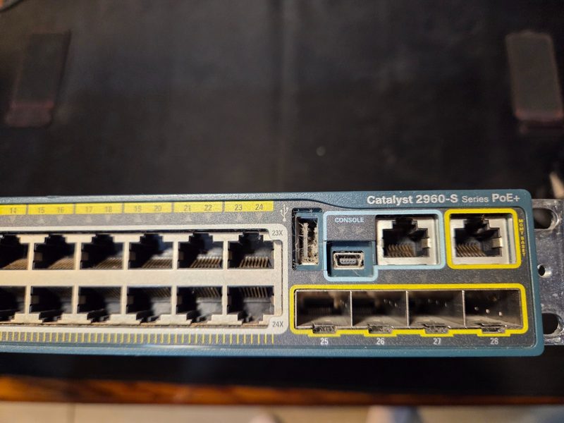 Коммутатор Cisco 2960S-24PS-L