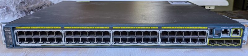 Коммутатор Cisco 2960S-48LPS-L