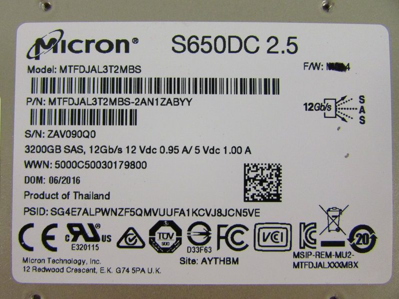 SSD-накопитель Micron 2AN1ZABYY