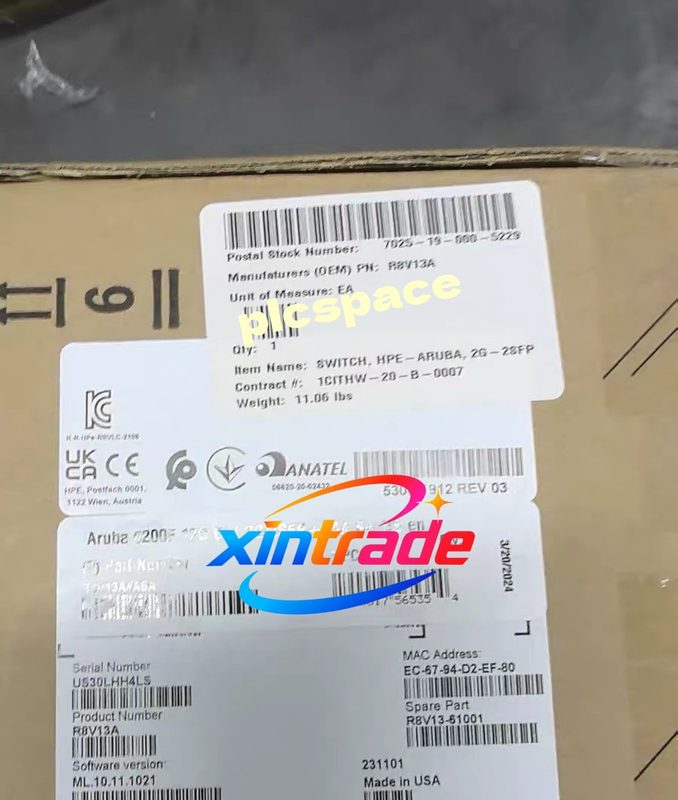 Коммутатор Aruba 2G/2SFP+TAA