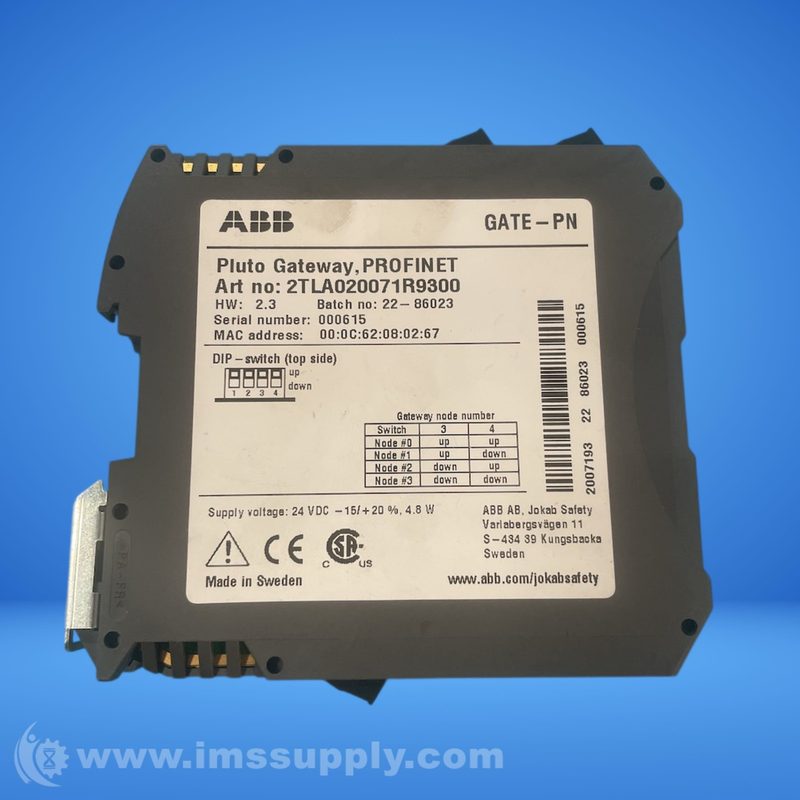 Шлюз полевой шины ABB 2TLA020071R9300