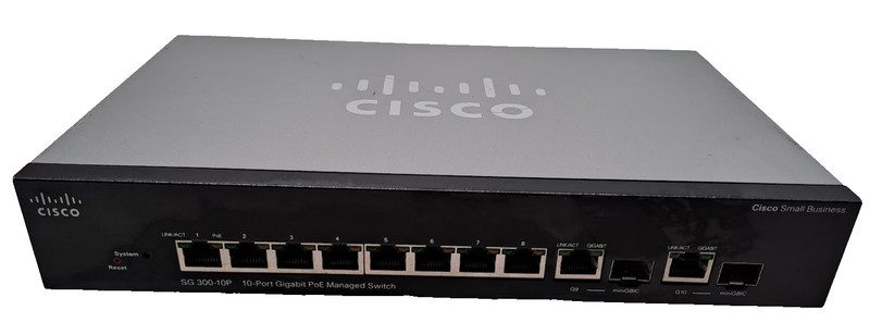 Коммутатор Cisco 300-10P