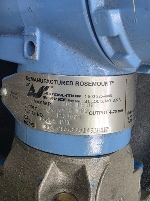 Датчик давления Rosemount 3051CG