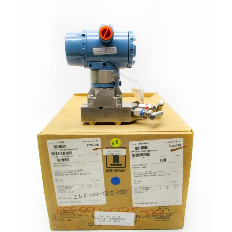 Датчик Rosemount 3051CG1F02A1AS5M5