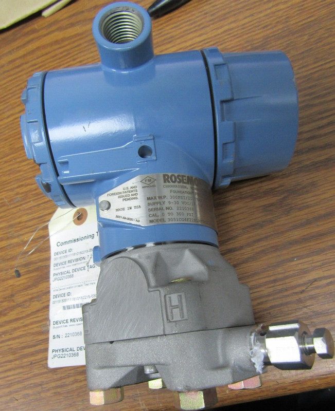 Датчик давления Rosemount 3051CG4F22A1AK5M5L5